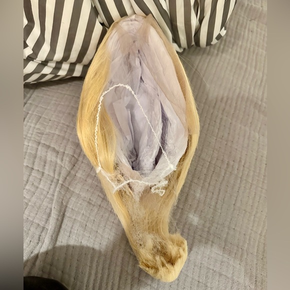 HUMAN HAIR 13x4 HD Lace Front Wig 180% Density Straight Bob 613 Frontal Lace - Picture 8 of 11